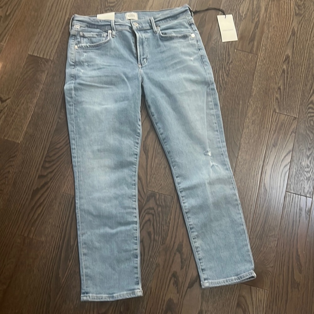 Citizens of Humanity- CARMINE ELLA MID RISE CROP SLIM × 1 
Carmine / 29